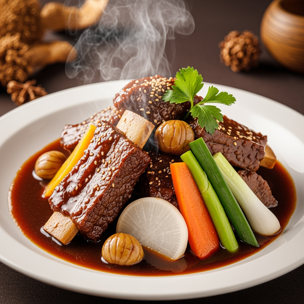 고든램지의 영국식 갈비찜과 멀드 와인